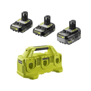 ŁADOWARKA 18V 4A ONE+ 6 PORTÓW Szybkie Ładowanie Akumulatorów RC18640 RYOBI
