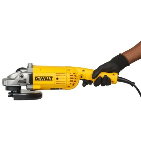 MOCNA SZLIFIERKA KĄTOWA DIAX SIECIOWA 230mm M14 2200W DeWALT DWE492