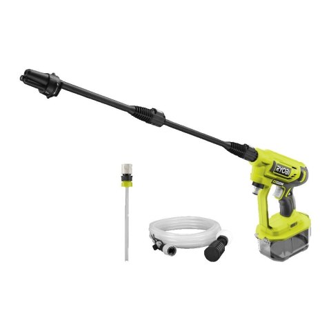 MYJKA CIŚNIENIOWA AKUMULATOROWA PISTOLET LANCA WĄŻ 6 m ONE+ RYOBI RY18PW22A-0