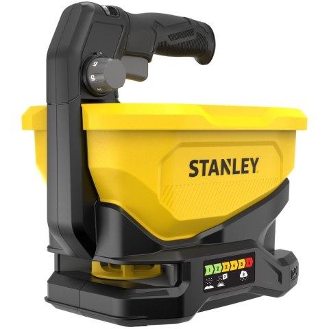 Siewnik rozsiewacz akumulatorowy do trawy nawozu STANLEY STCOE300B V20 18V