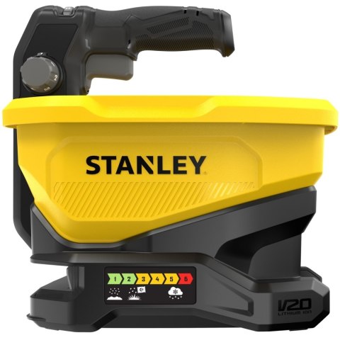 Siewnik rozsiewacz akumulatorowy do trawy nawozu STANLEY STCOE300B V20 18V