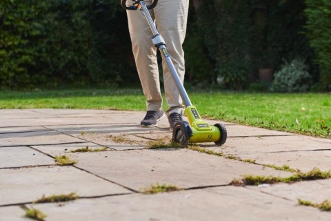 Urządzenie akumulatorowe do czyszczenia tarasów i patio 18V ONE+ ze szczotką drucianą RYOBI RY18PCC-0