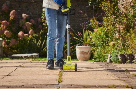 Urządzenie akumulatorowe do czyszczenia tarasów i patio 18V ONE+ ze szczotką drucianą RYOBI RY18PCC-0
