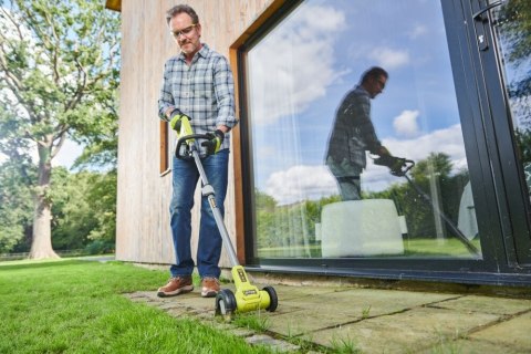 Urządzenie akumulatorowe do czyszczenia tarasów i patio 18V ONE+ ze szczotką drucianą RYOBI RY18PCC-0
