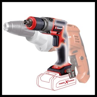 WKRĘTARKA DO PŁYT GIPSOWYCH BEZSZCZOTKOWA Power X-Change TP-DY 18 Li BL Solo EINHELL