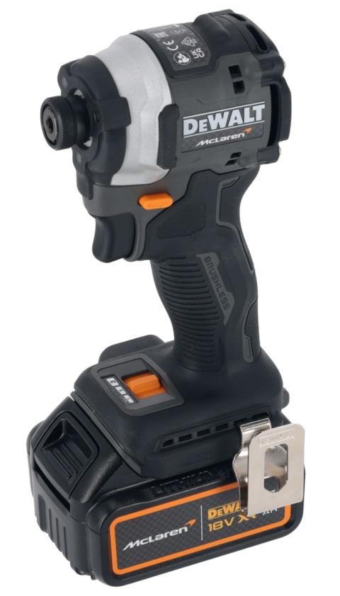 ZAKRĘTARKA UDAROWA 205Nm 18V MCLAREN F1 2 x 5AH LIMITOWANA DEWALT DCF85MP2T-QW