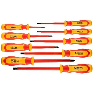 Zestaw wkrętaków izolowany śrubokręty dla elektryka 1000V 9 szt 04-143 NEO TOOLS