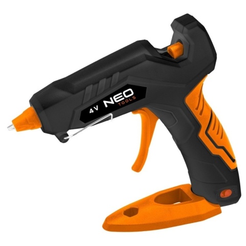 Bezprzewodowy pistolet do kleju na gorąco akumulatorowy NEO TOOLS 17-084 4V 8mm 2600mAh z kablem zestaw