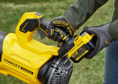 Dmuchawa akumulatorowa do liści silnik bezszczotkowy Fatmax V20 Stanley SFMCBL730B