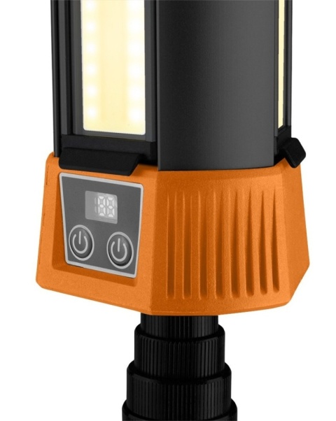 Lampa akumulatorowa LED ze statywem NEO TOOLS 99 137 3000lm 6000mAh powerbank magnes mocna do warsztatu i na budowę
