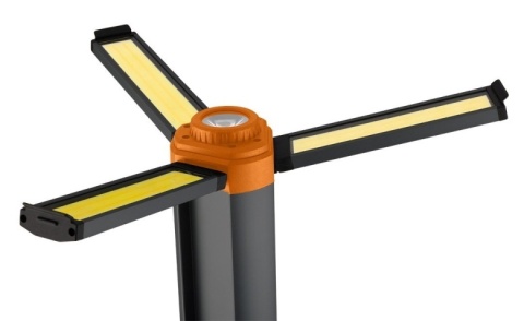 Lampa akumulatorowa LED ze statywem NEO TOOLS 99 137 3000lm 6000mAh powerbank magnes mocna do warsztatu i na budowę