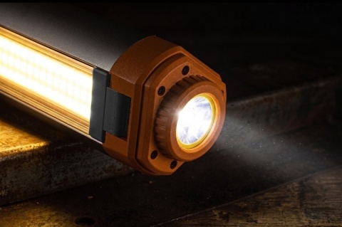 Lampa akumulatorowa LED ze statywem NEO TOOLS 99 137 3000lm 6000mAh powerbank magnes mocna do warsztatu i na budowę