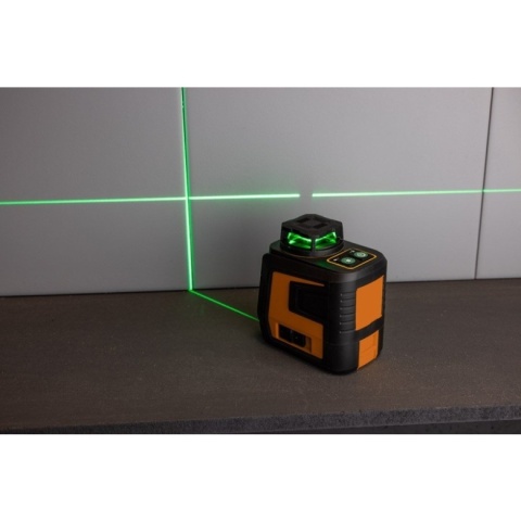 Laser krzyżowy płaszczyznowy zielony 360 NEO TOOLS 75-144 5 linii 20m akumulatorowy uchwyt magnetyczny etui zestaw PROFI