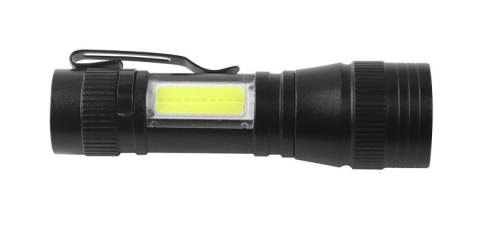 Latarka akumulatorowa LED XPE COB 220lm NEO TOOLS 99-129 kieszonkowa USB C z klipsem aluminiowa dla mechaników i turystów