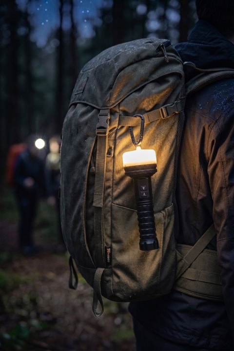Latarka akumulatorowa LED powerbank NEO TOOLS 99 138 wodoodporna 3 w 1 4700lm statyw mocny magnes zestaw dla mechaników