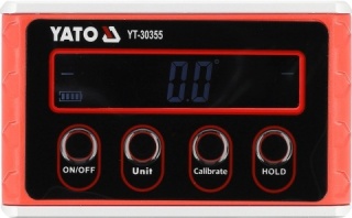 POZIOMNICA ELEKTRONICZNA KIESZONKOWA MAGNETYCZNA AKUMULATOR USB-C YATO YT-30355