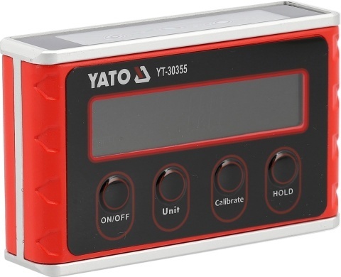 POZIOMNICA ELEKTRONICZNA KIESZONKOWA MAGNETYCZNA AKUMULATOR USB-C YATO YT-30355