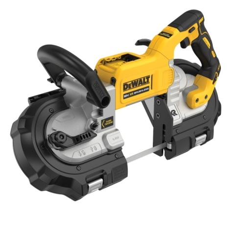 Piła taśmowa bezszczotkowa DeWALT DCS374N-XJ 18V XR akumulatorowa regulacja obrotów wersja bez baterii dla instalatorów