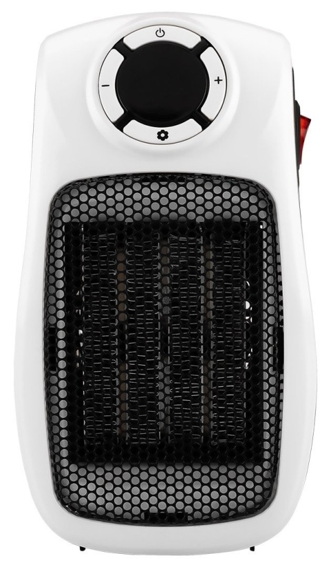Termowentylator kontaktowy ceramiczny 500W NEO TOOLS 90-158 grzejnik do gniazdka z obrotową wtyczką i termostatem