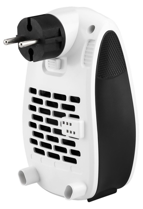 Termowentylator kontaktowy ceramiczny 500W NEO TOOLS 90-158 grzejnik do gniazdka z obrotową wtyczką i termostatem