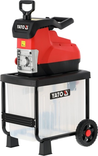 ROZDRABNIACZ DO GAŁĘZI ELEKTRYCZNY CICHY 2800W 45 MM 55 L YATO YT-852371