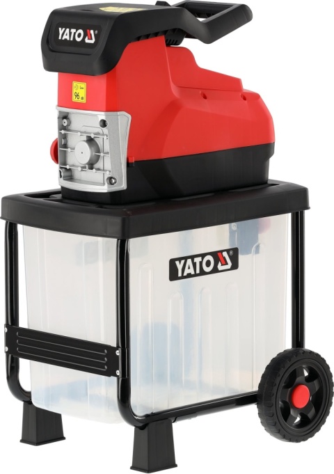 ROZDRABNIACZ DO GAŁĘZI ELEKTRYCZNY CICHY 2800W 45 MM 55 L YATO YT-852371