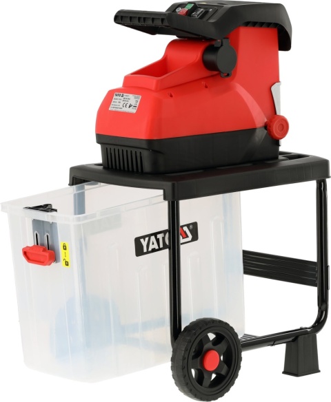 ROZDRABNIACZ DO GAŁĘZI ELEKTRYCZNY CICHY 2800W 45 MM 55 L YATO YT-852371