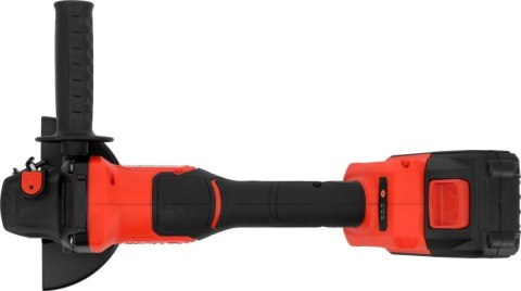 SZLIFIERKA KĄTOWA 125 mm AKUMULATOROWA 18 V 4 Ah SOFT START BEZSZCZOTKOWA YATO YT-828254