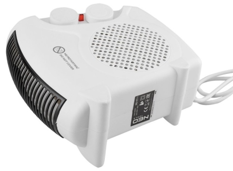 Termowentylator pokojowy 2000W NEO TOOLS 90-117-1 grzejnik 2 tryby pion poziom do 25m2 z termostatem farelka elektryczna