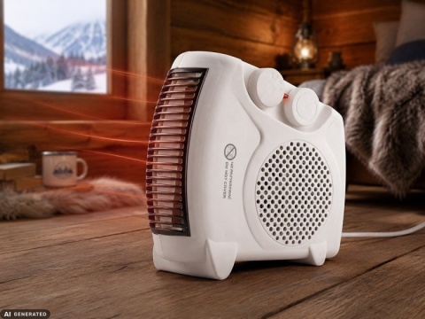 Termowentylator pokojowy 2000W NEO TOOLS 90-117-1 grzejnik 2 tryby pion poziom do 25m2 z termostatem farelka elektryczna