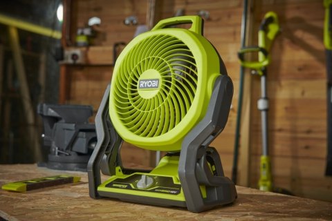 WENTYLATOR WIATRAK AKUMULATOROWY WHISPER 18V SOLO ONE + RYOBI RF18-0