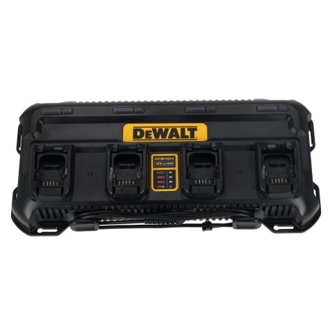 Wieloportowa ładowarka 4A 230V 4Amp wskaźnik naładowania DeWALT DCB1404-QW