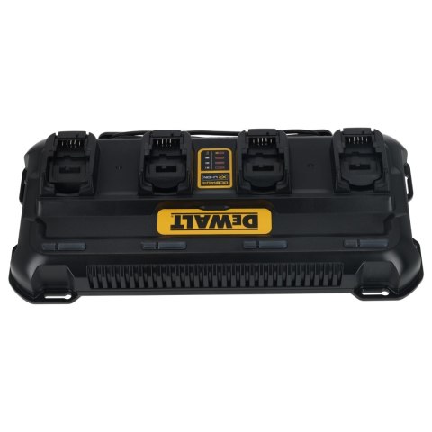 Wieloportowa ładowarka 4A 230V 4Amp wskaźnik naładowania DeWALT DCB1404-QW