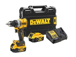 Wiertarko wkrętarka bezszczotkowa DeWALT DCD800P2T 18V 90Nm 2x5Ah zestaw z ładowarką i kufrem TSTAK dla profesjonalistów