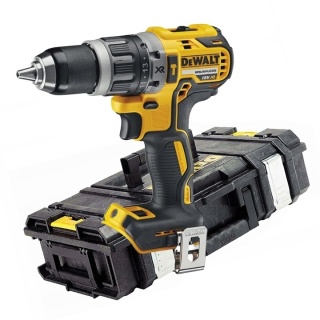 Wiertarko wkrętarka udarowa bezszczotkowa DeWALT DCD796NT-XJ 18V 70Nm BODY zestaw z kufrem systemowym dla profesjonalistów