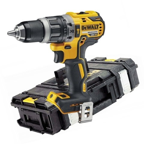 Wiertarko wkrętarka udarowa bezszczotkowa DeWALT DCD796NT-XJ 18V 70Nm BODY zestaw z kufrem systemowym dla profesjonalistów