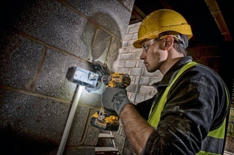 Wiertarko wkrętarka udarowa bezszczotkowa DeWALT DCD796NT-XJ 18V 70Nm BODY zestaw z kufrem systemowym dla profesjonalistów