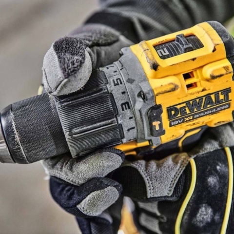 Wiertarko wkrętarka udarowa bezszczotkowa DeWALT DCD805NT-XJ 18V 90Nm wersja BODY z kufrem TSTAK dla profesjonalistów