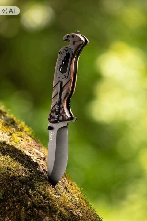 Zestaw Survivalowy Outdoor Plecak Przetrwania Saperka Składana Nóż 6w1 NEO TOOLS