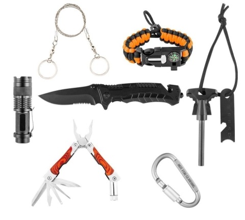 Zestaw Survivalowy Taktyczny plecak przetrwania NEO TOOLS