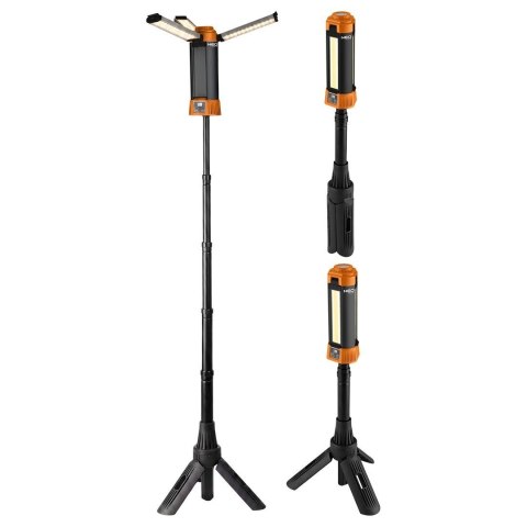 LAMPA AKUMULATOROWA ZE STATYWEM 3000 LUMENÓW NEO-TOOLS 99-137