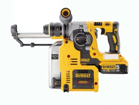 MŁOT UDAROWY MŁOTOWIERTARKA SDS+ PLUS 2x5 Ah 18 V 2,1 J DeWALT DCH275P2