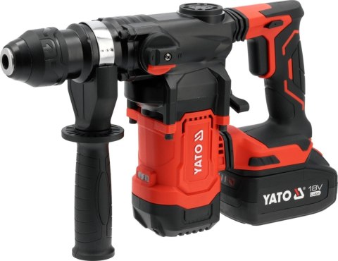 MŁOTOWIERTARKA SDS+ 18V 3.8J BL 4.0 AH BEZSZCZOTKOWA BARDZO MOCNA YT-827740 YATO