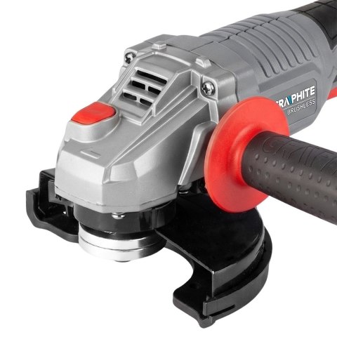 SZLIFIERKA KĄTOWA BEZSZCZOTKOWA ENERGY+ 18V Z REGULACJĄ 125MM 58GE142-1 GRAPHITE