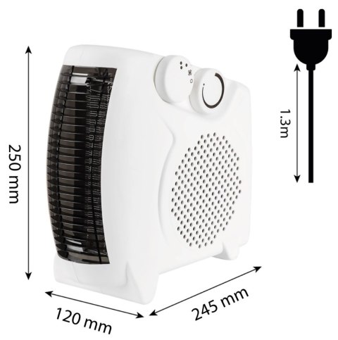 Termowentylator 2000 W 2 stopniami ogrzewania 1000 W oraz 2000 W 90-117-1 NEO TOOLS