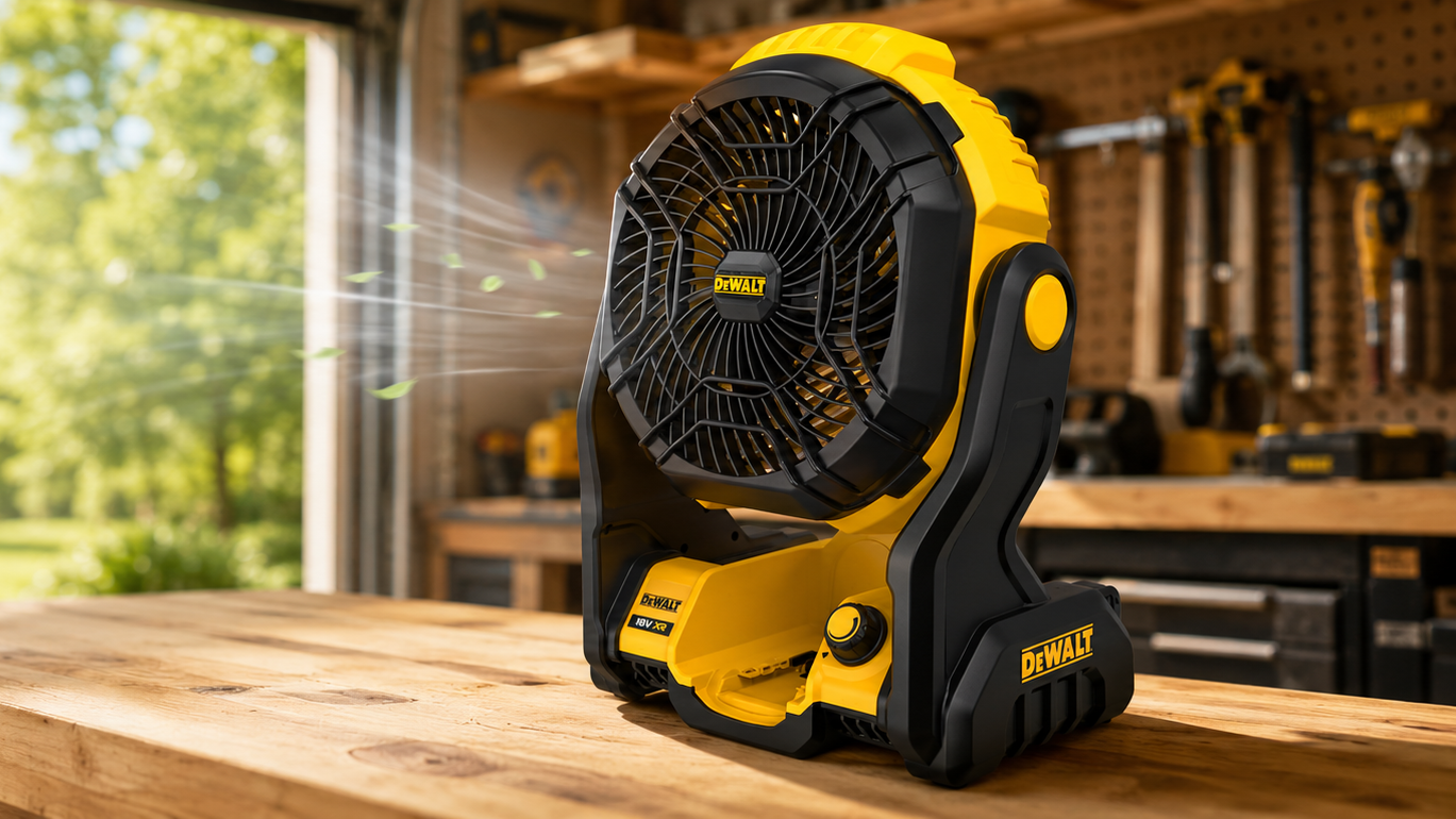 💨Dewalt DCE512N-XJ - Test i recenzja wydajnego wentylatora akumulatorowego 18V. Czy warto go mieć w warsztacie?