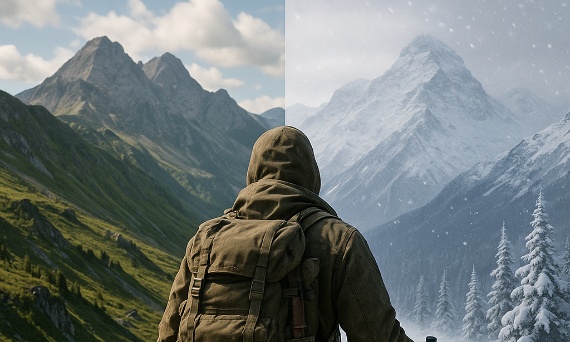 🏕️ Survival w górach latem i zimą – co warto wiedzieć?